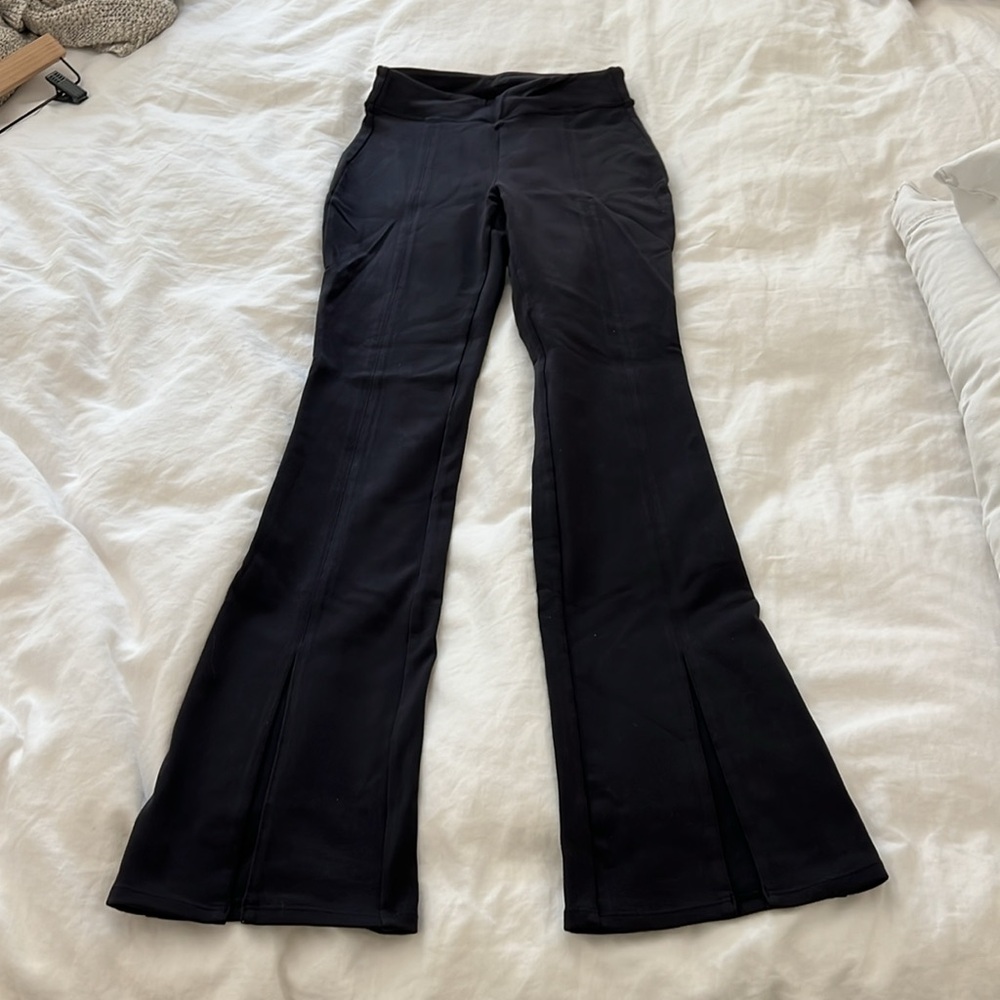 Alo Black Flared Women's Pants